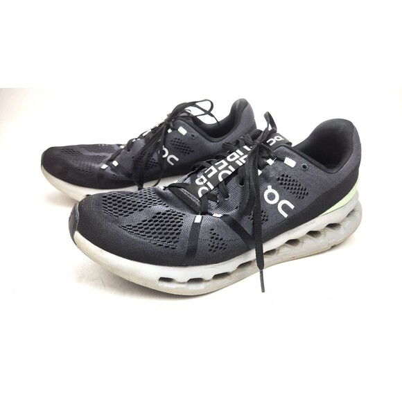 On Mens Cloudsurfer Black Running Shoes Sneakers Size 13 main image 6